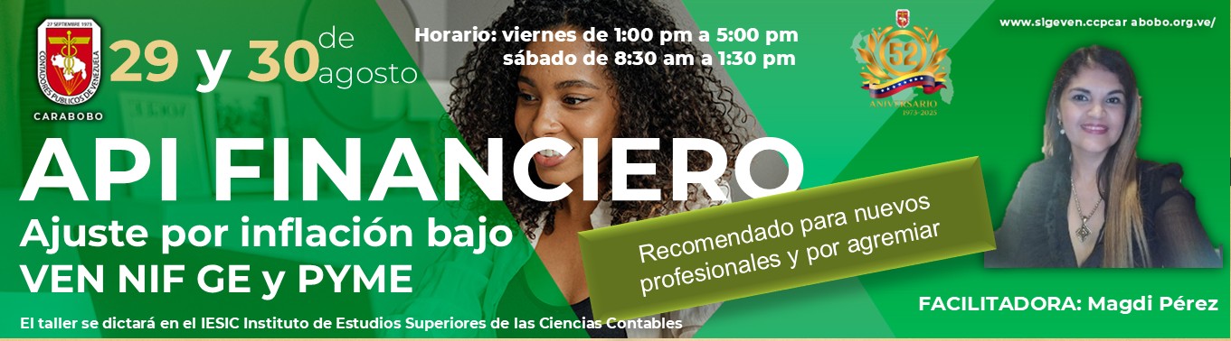 TALLER-PRESENCIAL---Ajuste-por-Inflación-Financiero-bajo-VEN-NIF---AGOSTO--2025